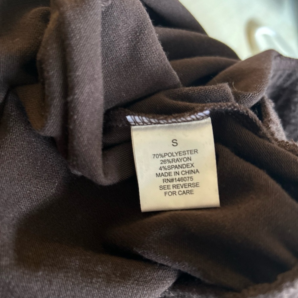 NWT Theo & Spence Yummy one piece jumpsuit. Chocolate brown, women’s size small. - Picture 7 of 8